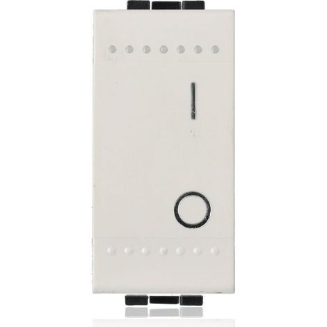 BTICINO N4002N - Interruttore 2P 16 Ax 250 Vac - Bianco - LivingLight
