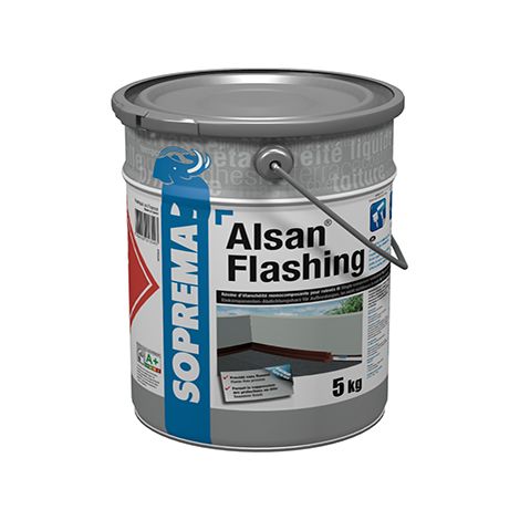 Resina d'impermeabilizzazione Alsan Flashing SOPREMA - tanica 5 kg - 00031447