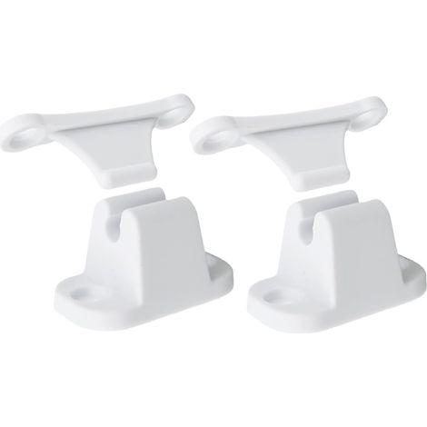 Bloc porte caravane, serrure blanche, trous 35/48 mm, compartiment - Bloc porte caravane, serrure blanche, trous 35/48 mm, compartiment (1/5)