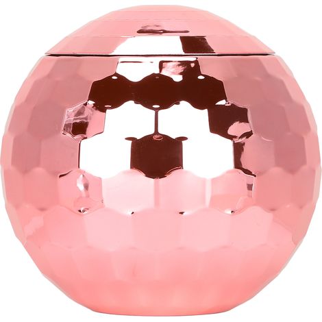 Gobelet Flash Ball Grande Capacité 600ML pour Fêtes à Thème et Voyages - Rose Doré