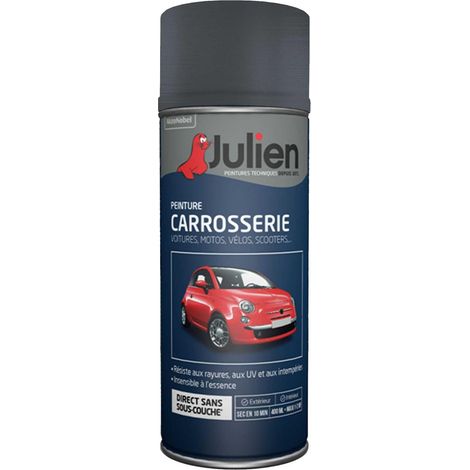 Peinture aérosol pour Carrosserie - Brillant Gris 37103 - 400 ml - Julien