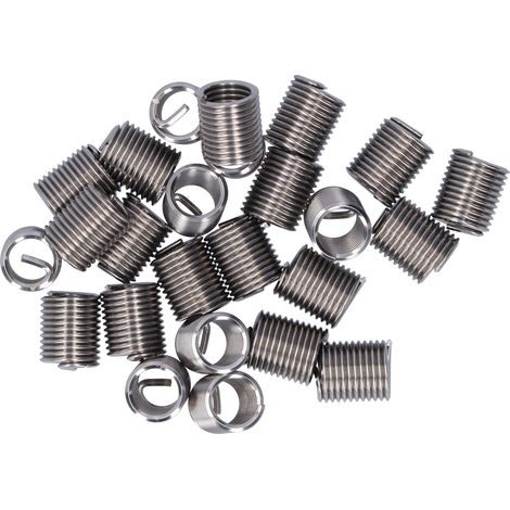 Lot de 20 inserts filetés M12 x 1,75 en acier inoxydable, écrous à fil hélicoïdal, consommables de réparation, pas de 1,75 mm (1/5)