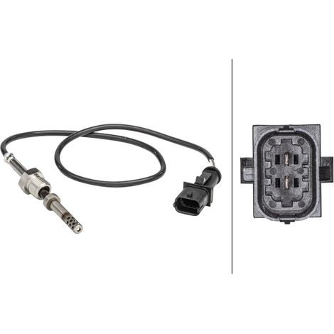 Capteur, température des gaz Hella 6PT 358 181-191 ALFA ROMEO 05146223AA