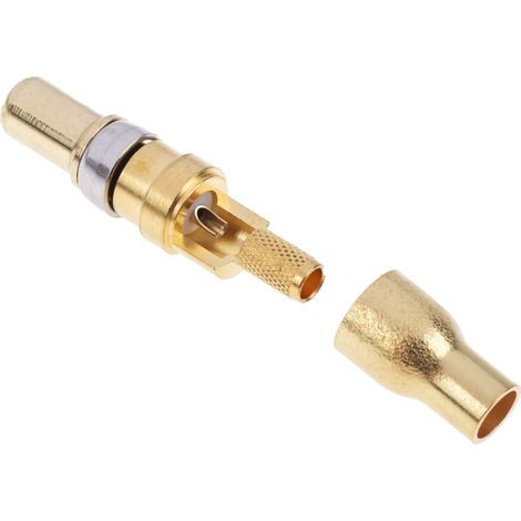 Contact coaxial Connecteur D-sub à souder, Mâle, placage Or sur nickel, Contact Coaxial ( Prix pour 1 ) (1/3)