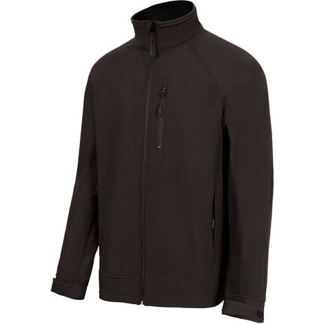 VESTE SOFTSHELL NOIRE - L