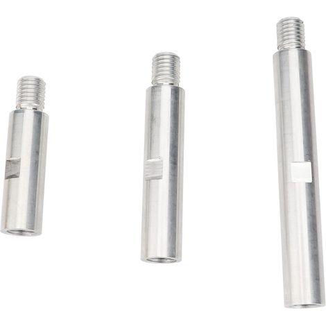 Rallonge de meuleuse d'angle Barre de liaison, M14 Rallonge d'arbre pour meuleuse à eau Polisseuse de voiture 3Pcs Set (75mm 100mm 140mm) pour plus de choix (1/3)