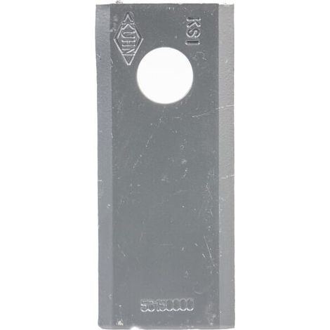 Cuchilla izda./dcha. de segadora 94 x 40 x 3 mm orificio di谩metro 16,25 mm adecuada para Kuhn/New Holland (paquete de 25 (1/2)