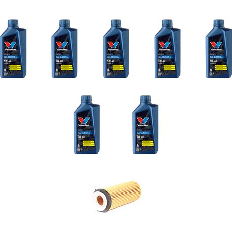 Kit filtro olio e 7L compatibile con Bmw serie 5 (F10, F11, F18) 525d 3.0 150kw dal 2010 al 2011 (1/2)
