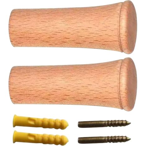 wooden wall hooks wooden coat hooks 2 piece towel rack
