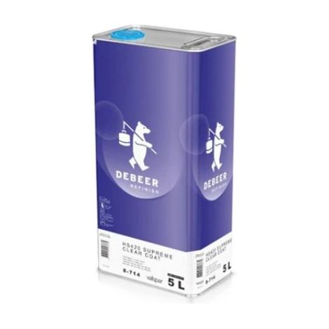 Debeer 8-714 HS420 Supreme Clearcoat Lt 5