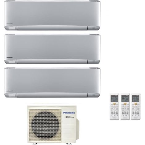 Klimaanlage Panasonic Etherea silver 2,5 kW Kühlung Multi Split