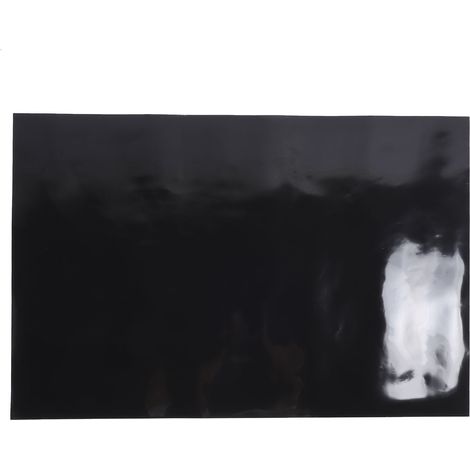 Tapis en Silicone de 36 pouces, pour comptoir de cuisine, résistant à la chaleur, antidérapant, Table de dîner, couleur unie, noir