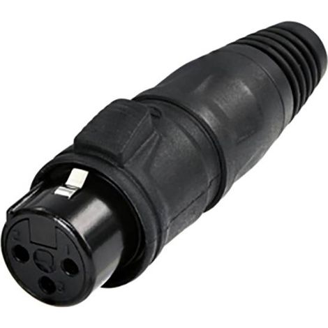 Rean AV RCX3F-Z-001-1 XLR femelle, droit Nombre de pôles: 3 1 pc(s) X996882