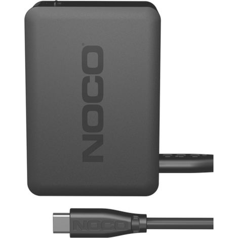 NOCO USB Ladestation 65 W USB-C® USB PD Schwarz mit UK-Adapter, mit USA-Adapter, USB Power Deliver