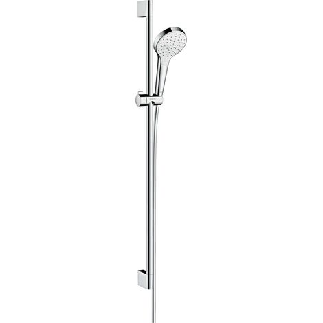 Hansgrohe Croma Select S Set doccia 1jet EcoSmart con asta doccia 90 cm, 26575400 (1/5)