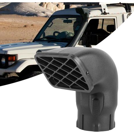 Snorkel universel automobile tout-terrain de 3,5 pouces avec prise d'air supérieure et tube respiratoire (livré en boîte carton) (1/5)