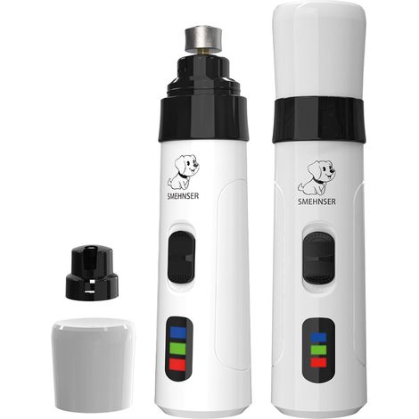 Lime à ongles pour animaux, outil de coupe et de toilettage des ongles rechargeable par USB (convient aux chiens et aux chats) (1/5)