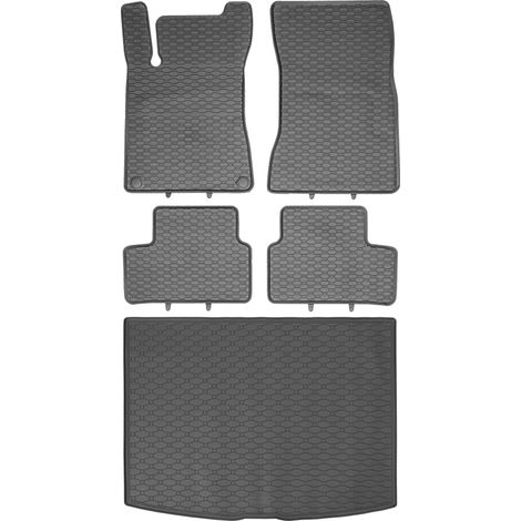 Juego de alfombrillas de goma para coche y alfombrilla para maletero para Mercedes Clase B W247 SUV a partir de diciembre de 2019.