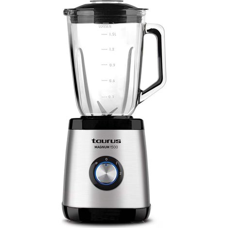 Taurus Magnum 1500 W frullatore nero e cristallo 1,5 L (1/2)