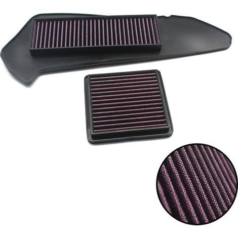 Air filter element suitable for Yamaha XMAX300 and XMAX250 models (2017-2018).