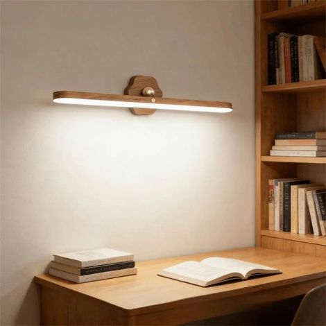 Applique murale LED - Rotation à 360°,lampe de chevet,lampe de maquillage magnétique,éclairage pour miroir de salle de bain,Lumière blanche (1/5)