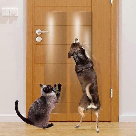 Housse de protection anti-griffures pour porte, housse de protection robuste pour animaux de compagnie (1/5)