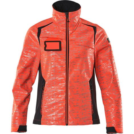 Mascot MASCOT ACCELERATE SAFE Damen Softshelljacke 19212-291 Gr. 2XL Hi-vis rot/schwarzblau (1/5)