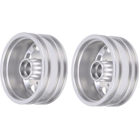 Jante avant en alliage d'aluminium usinée CNC pour tracteur Tamiya 1/14 avec roulement intégré (1/5)