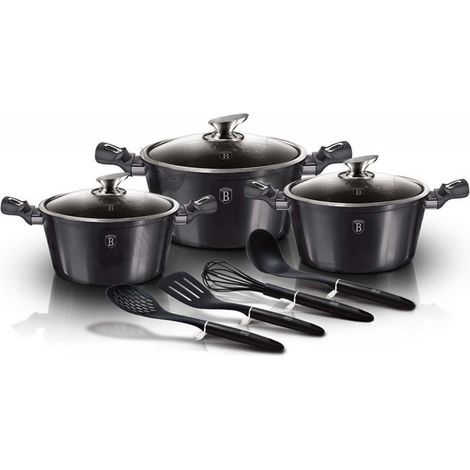 JUEGO DE BATERÍA DE COCINA BERLINGERHAUS BH-6919 CARBON PRO (1/5)