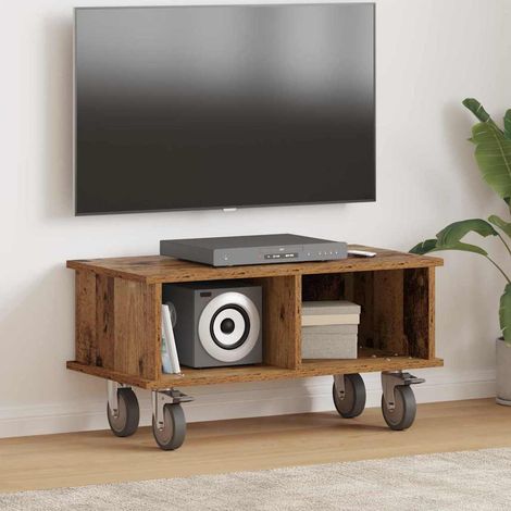 TV-Ständer Altholz 68,5 x 35 x 35 cm Holzwerkstoff
