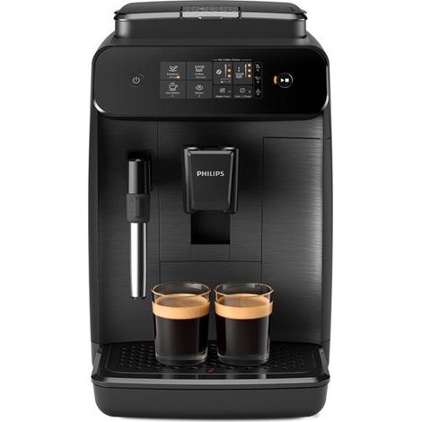 Cafetière à dosettes Philips 800 Series EP0820/00 – Broyeur céramique – Écran tactile – Mousseur à lait – Extraction optimale (1/8)
