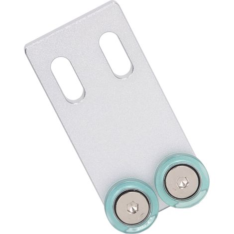 Roue auxiliaire étroite pour plaque étroite, accessoire d'entraînement de chant étroit pour plaqueuse de chants automatique, 2 roues, 4,3 cm (1/5)