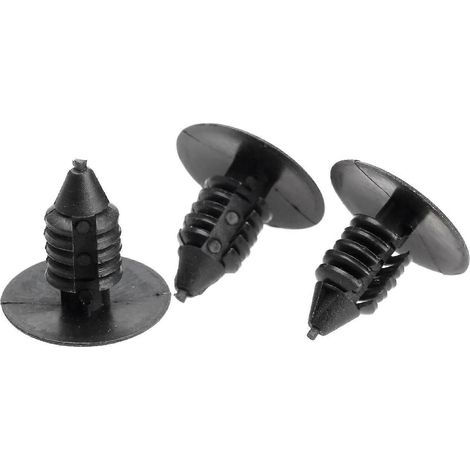50 clips de fixation en nylon pour pare-chocs automobiles, compatibles avec un alésage de 7,8 mm pour GM, AMC, Ford et Chrysler (références 332364 et 389358). (1/5)