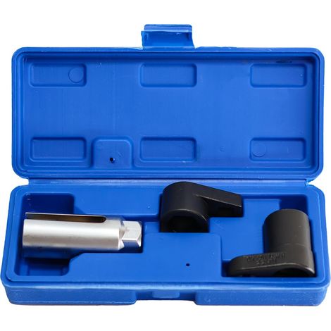 Lot de 3 douilles pour sonde lambda, outils de réparation pour démontage et installation de capteurs d'oxygène de voiture (1/5)