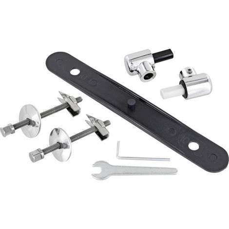 Set cerniere per sedile WC Tonic Softclosing cromo IDEAL STANDARD