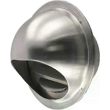 1 grille d'aération pour hotte aspirante, hotte de cuisine, extracteur mural de salle de bain, finition brossée - JXLGV (1/5)