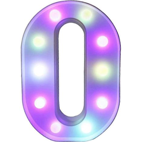 [LCS] Lettres lumineuses LED colorées avec télécommande, initiales lumineuses pour bars et fêtes, décorations pour la maison (1/5)