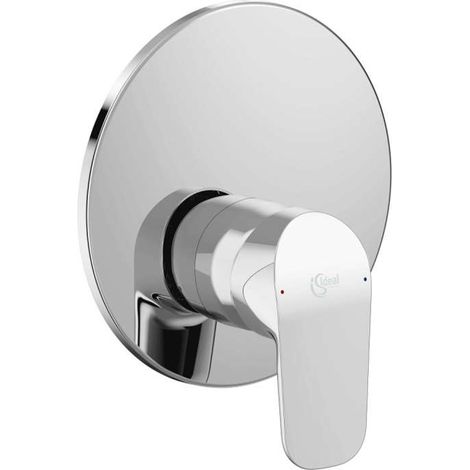 IS Brausearmatur UP Ceraflex, Bausatz 2, Rosette 163x163mm, Chrom (1/3)