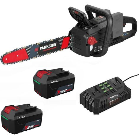 PARKSIDE PERFORMANCE 40V Kettensäge PPKSA 40 Li C3 mit Akku 4.0 Ah und Ladegerät (1/5)