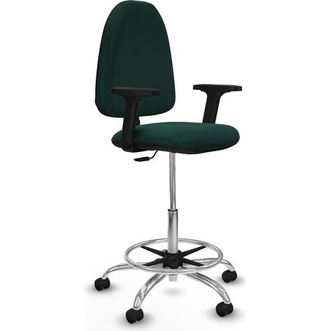 Piqueras y Crespo B2D05RF Silla de Oficina Verde Confortable (1/3)