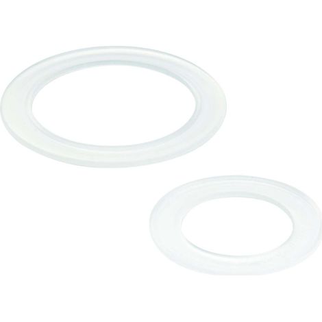 Grohe – Joint pour WC – Lot de 2 joints étanches – Diamètre extérieur 48/65 mm – Diamètre intérieur 30/48 mm – Pour mécanisme encastré