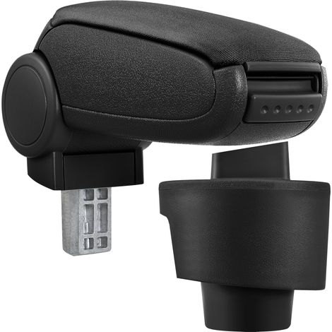 Mittelarmlehne Seat Ibiza mit Staufach Textil Schwarz pro.tec