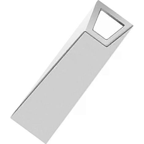 Clé USB 3.0 étanche 32 Go - Disque métallique argenté haute vitesse (1/5)