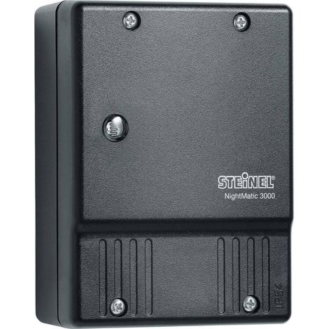 Steinel NightMatic 3000 Negro Interruptor Crepuscular