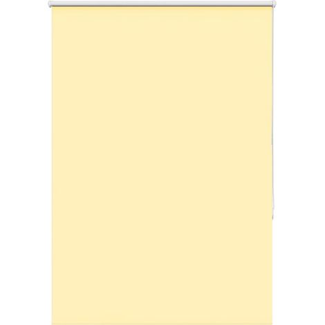 Verdunkelungsrollo Gelb 95x150 cm Stoffbreite 90,7 cm Polyester