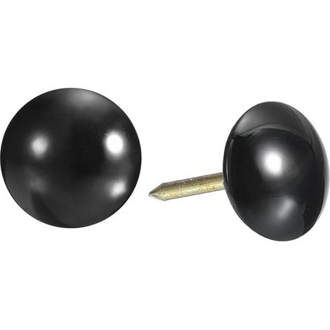 500Pcs Clous De Rembourrage Pour Meubles 11x17mm Pour Canapé Noir (1/5)