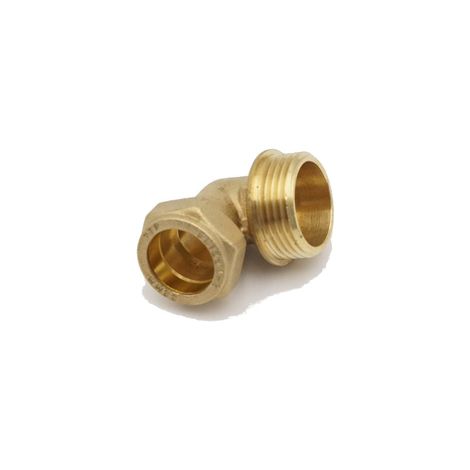 Prima Classic Compression Elbow 22mm x 1 Male Brass Fitting (1/2)