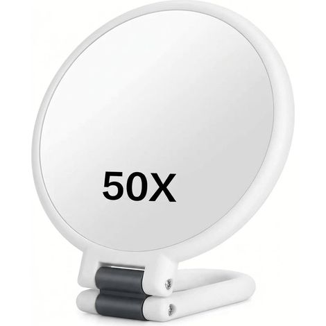Miroir grossissant x50 (Blanc) (1/5)