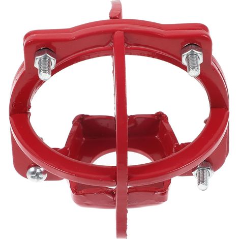 Couvercle de Tête D'arroseur en Alliage D'aluminium Rouge, Protection Haute Visibilité Facile à Installer pour Système de Sécurité Incendie (1/5)