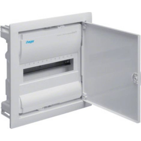 Hager VU12NC Quadro elettrico incassato bianco 12 moduli